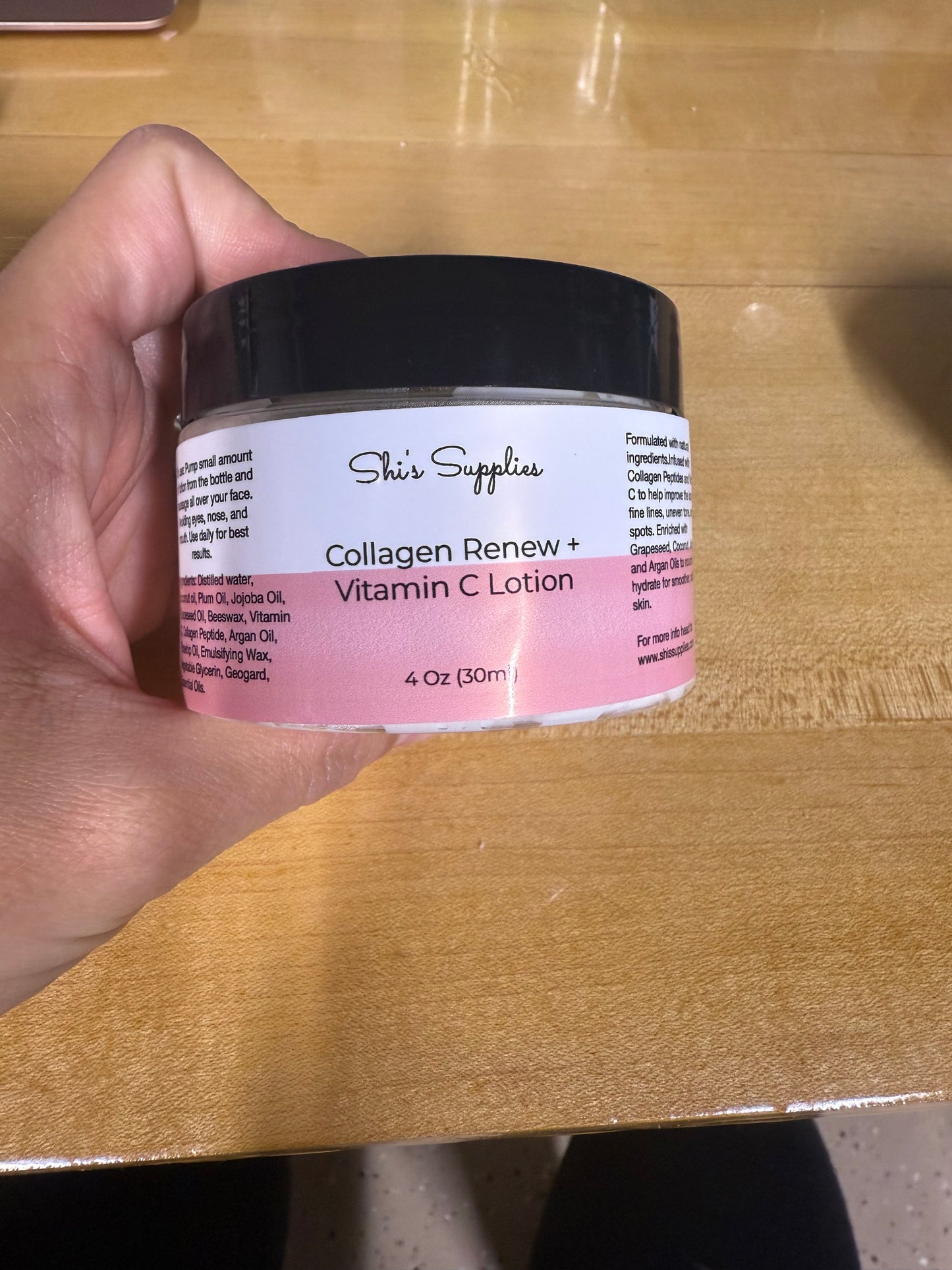 Collagen + Vitamin C Face Lotion