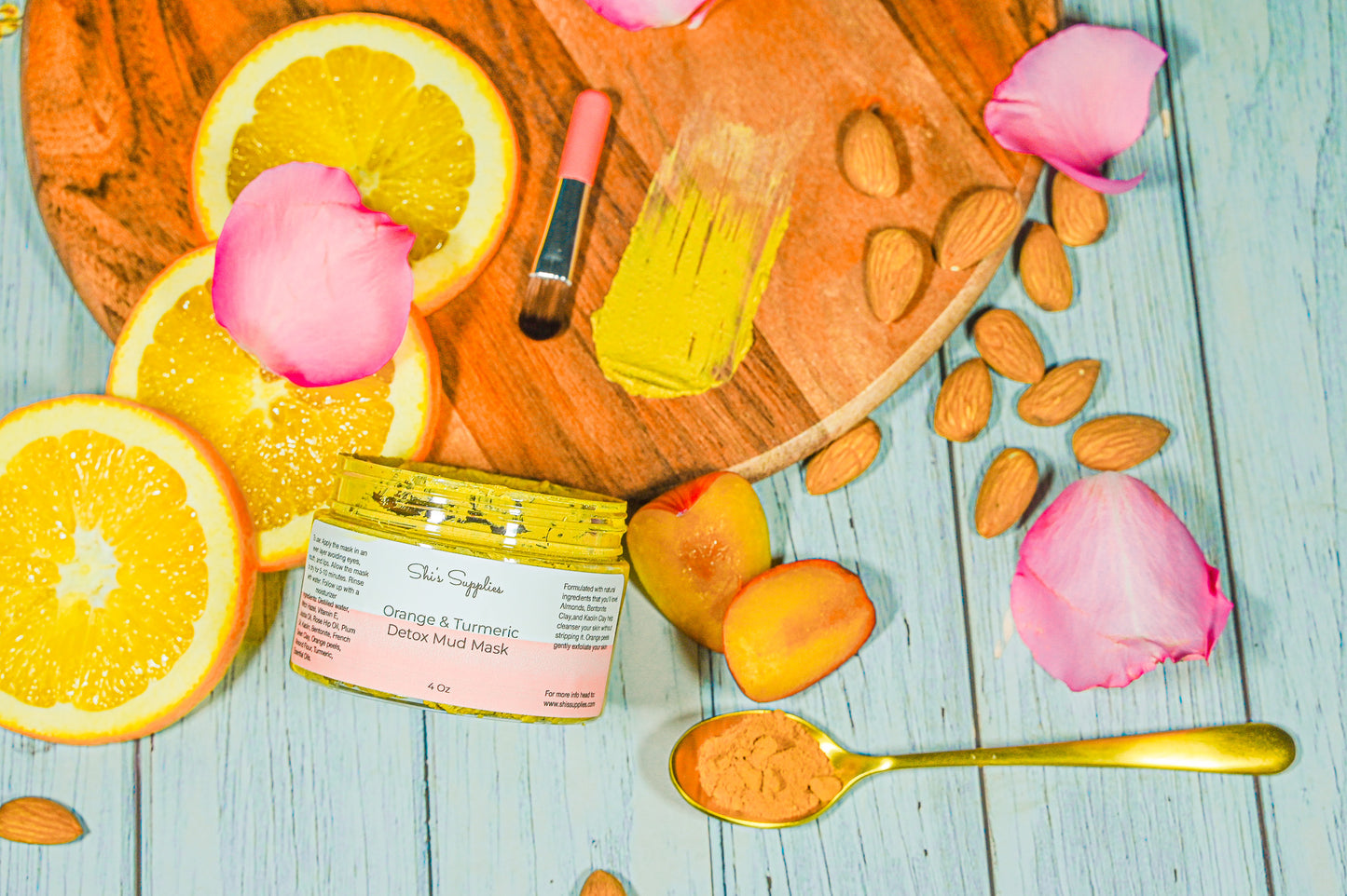 Orange & Turmeric Mud Mask