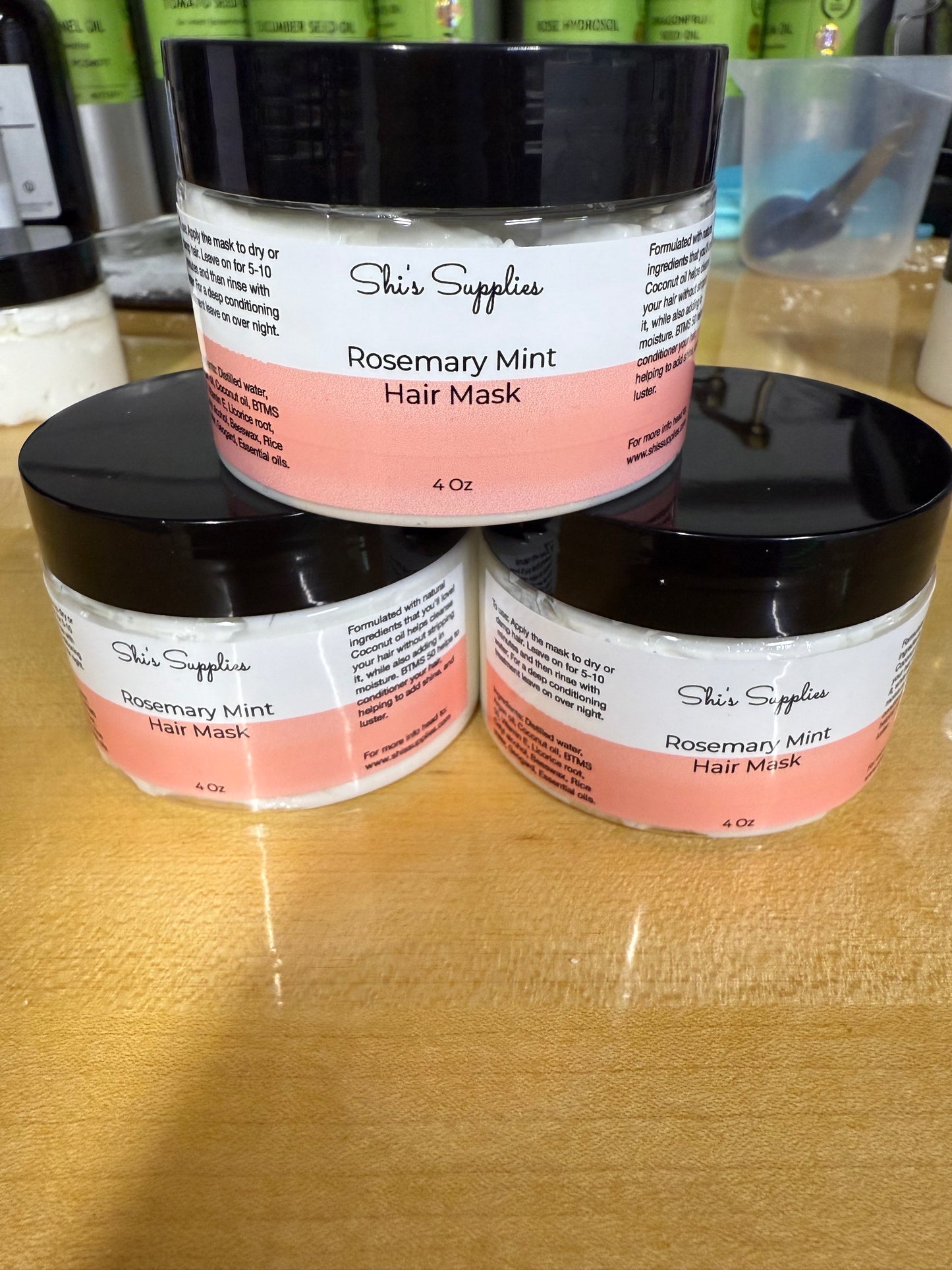 Rosemary Mint Conditioning Hair Mask